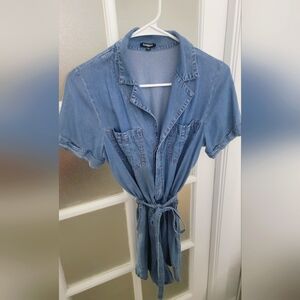 Universal Thread Light Blue Denim Dress